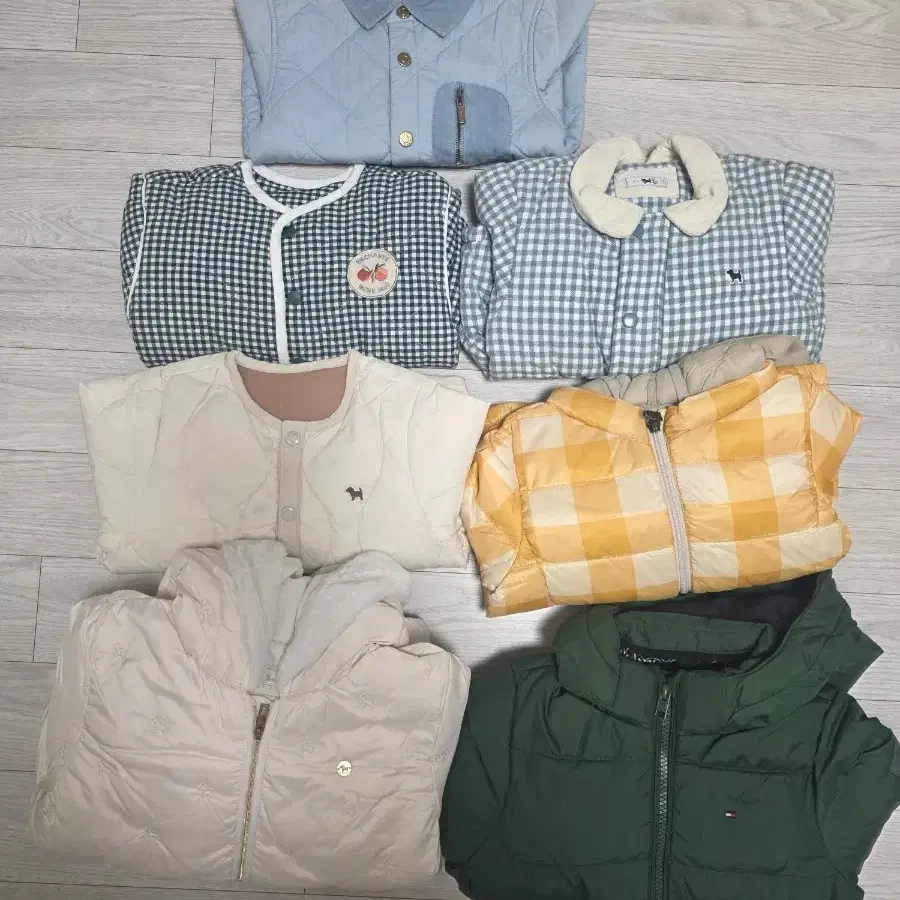 블루독 에뜨와 밍크뮤 아기외투 100 3T 다운점퍼