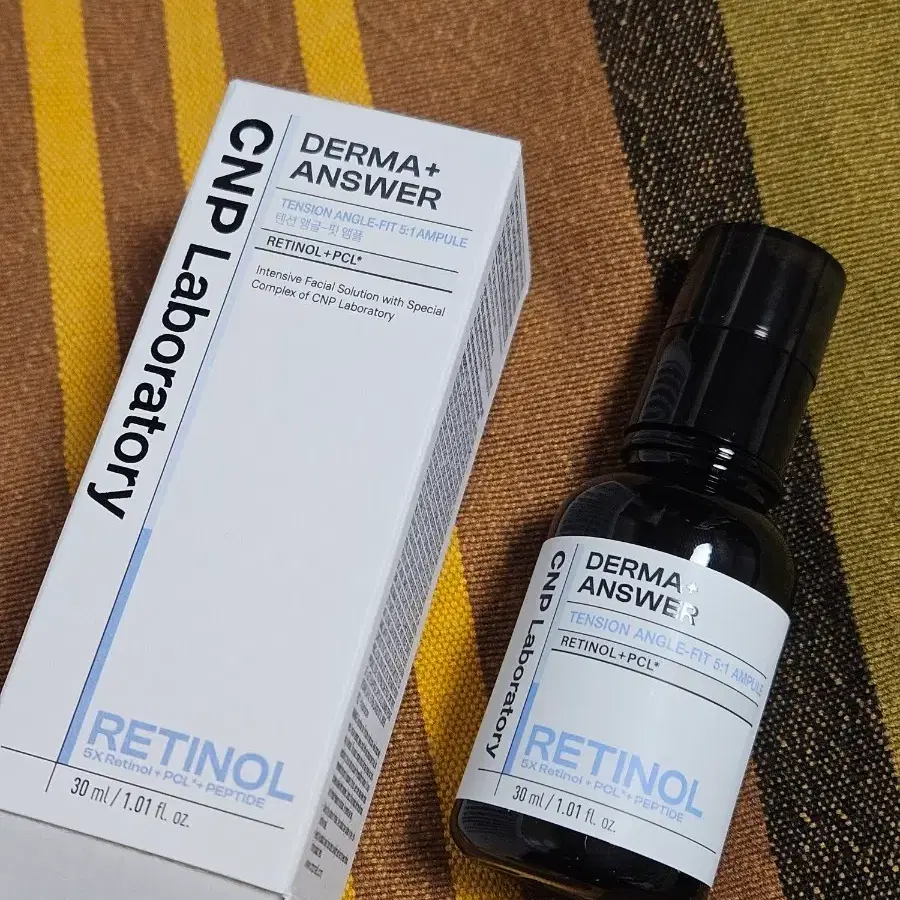 CNP 차앤박 더마앤서 텐션 앵글-핏 앰플 30ml