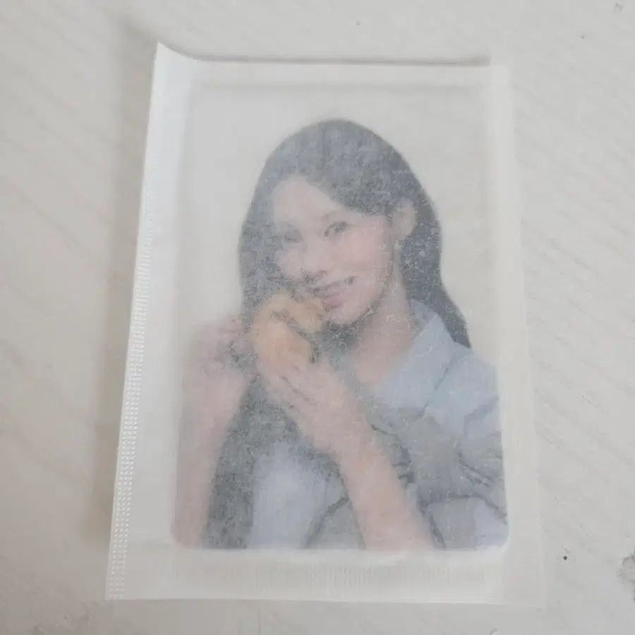 리센느 원이 투명 포토카드