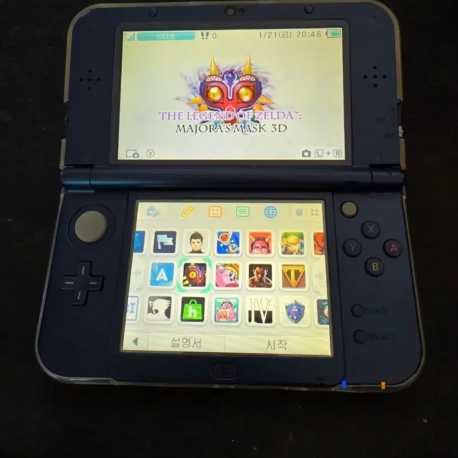 닌텐도 new 3DS LL 블루+ 128기가