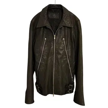 90s'archive leather riders jacket