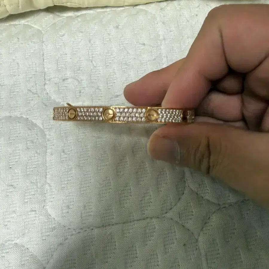 18k 뱅글팔찌 풀파베 10돈