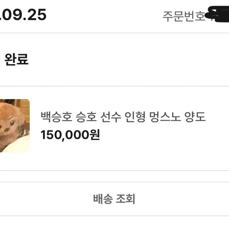 백승호 선수 인형 멍스노 양도