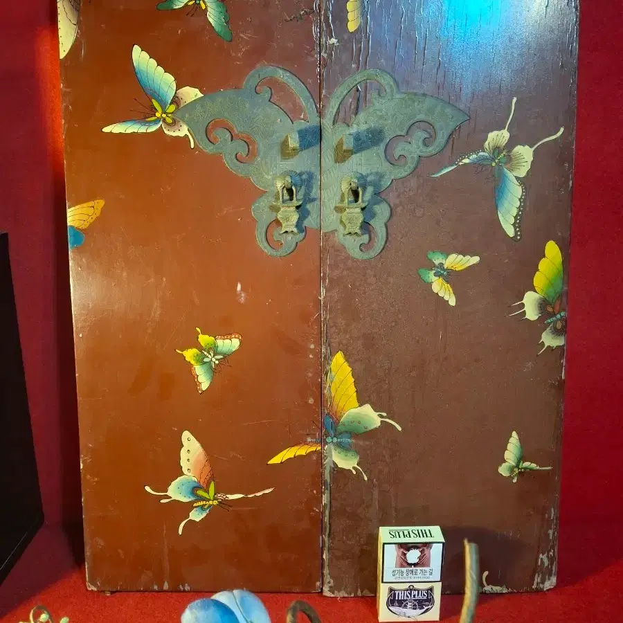 옛 문짝 1벌 46*3*60