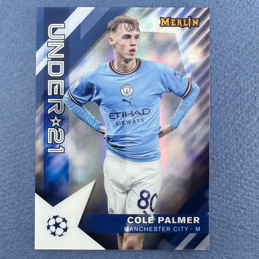 [콜파머] 2022-23 Topps Merlin UEFA 콜 파머 Under 21 Insert Man City