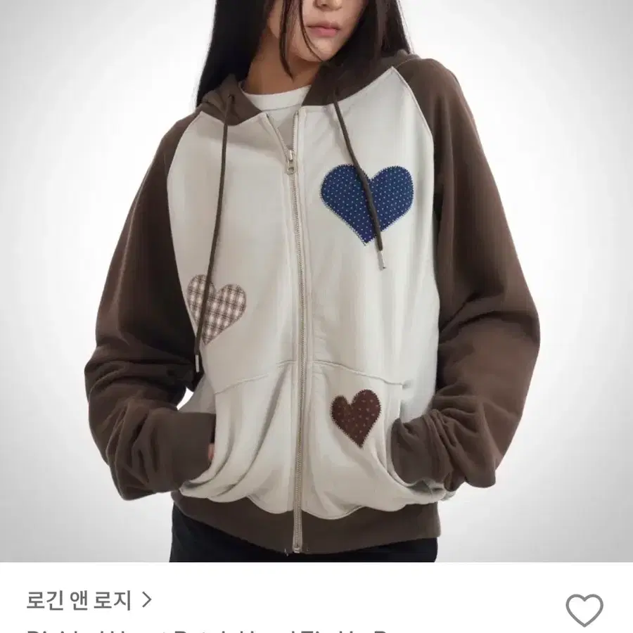 로긴앤로지 후드집업