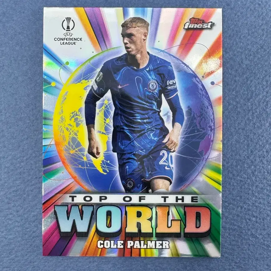 [콜파머] 2024-25 Topps Finest UEFA 콜 파머 Top of the World Insert Chelsea