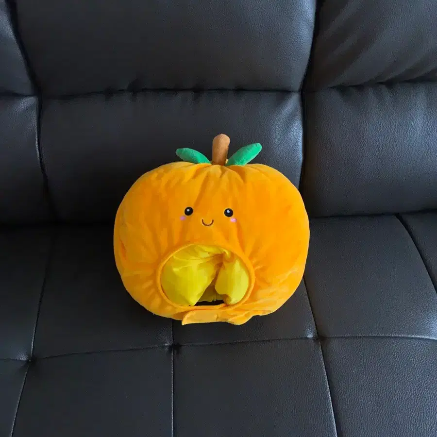 귤 모자 인형탈