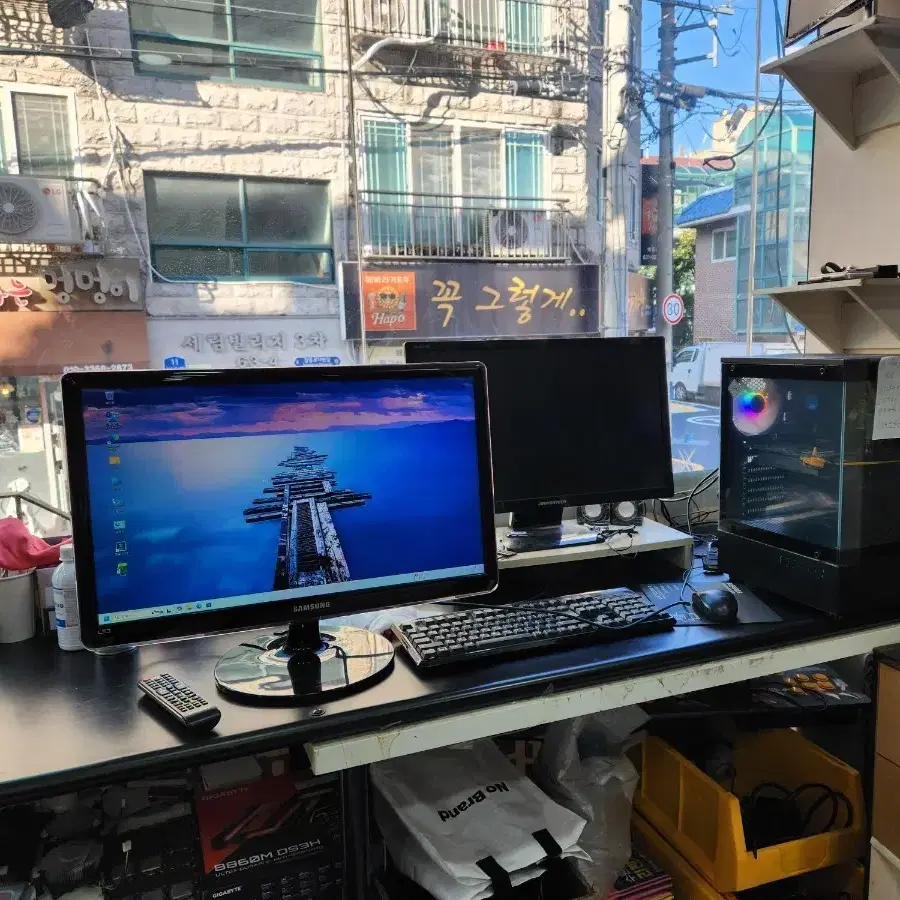 중고컴퓨터. i5 9400f. 6번~ssd500 변경시 4만원