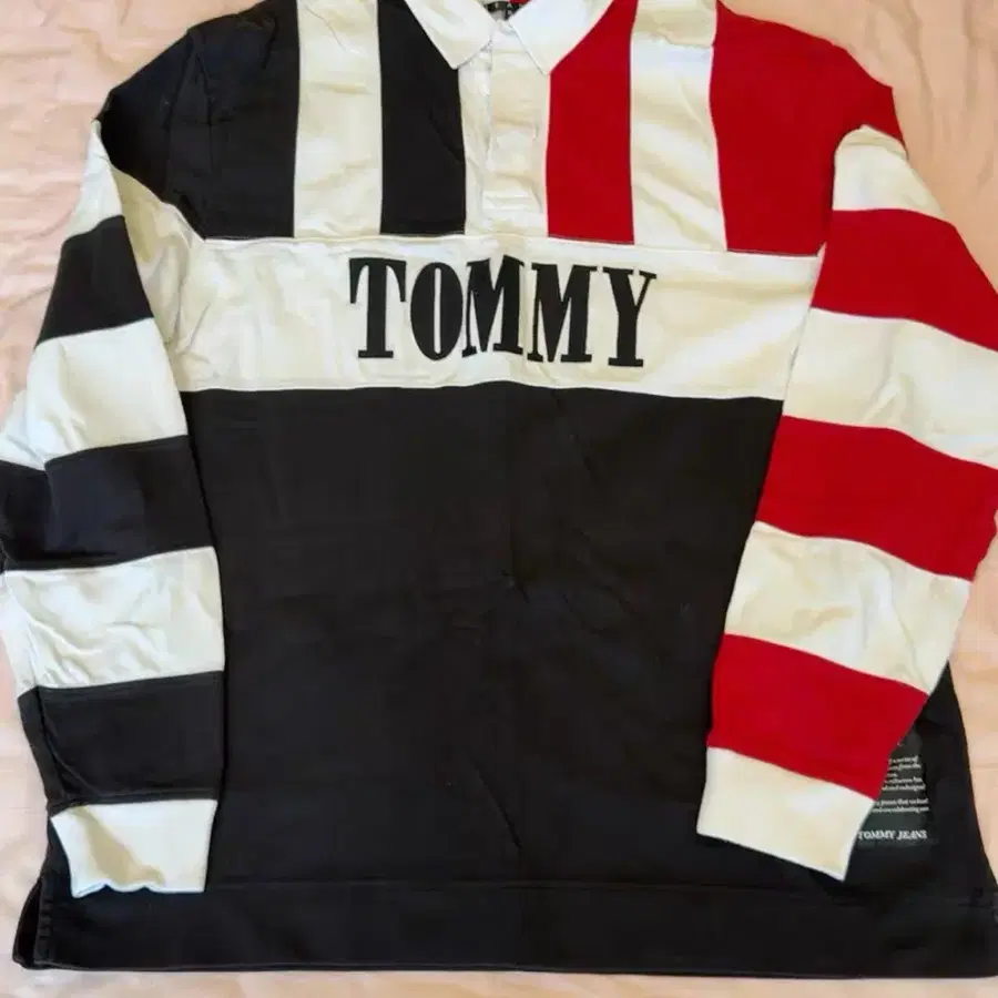 Tommy Jeans Archive 빈티지 럭비 폴로 셔츠 XL