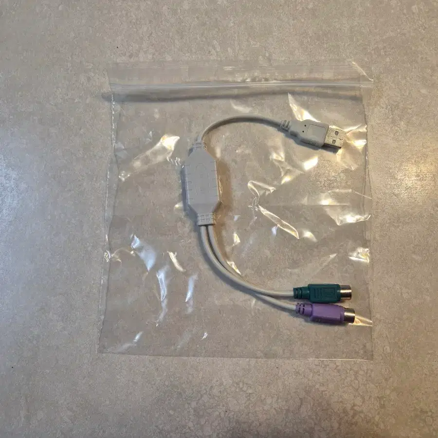 USB to PS/2 변환 젠더 레트로 새제품