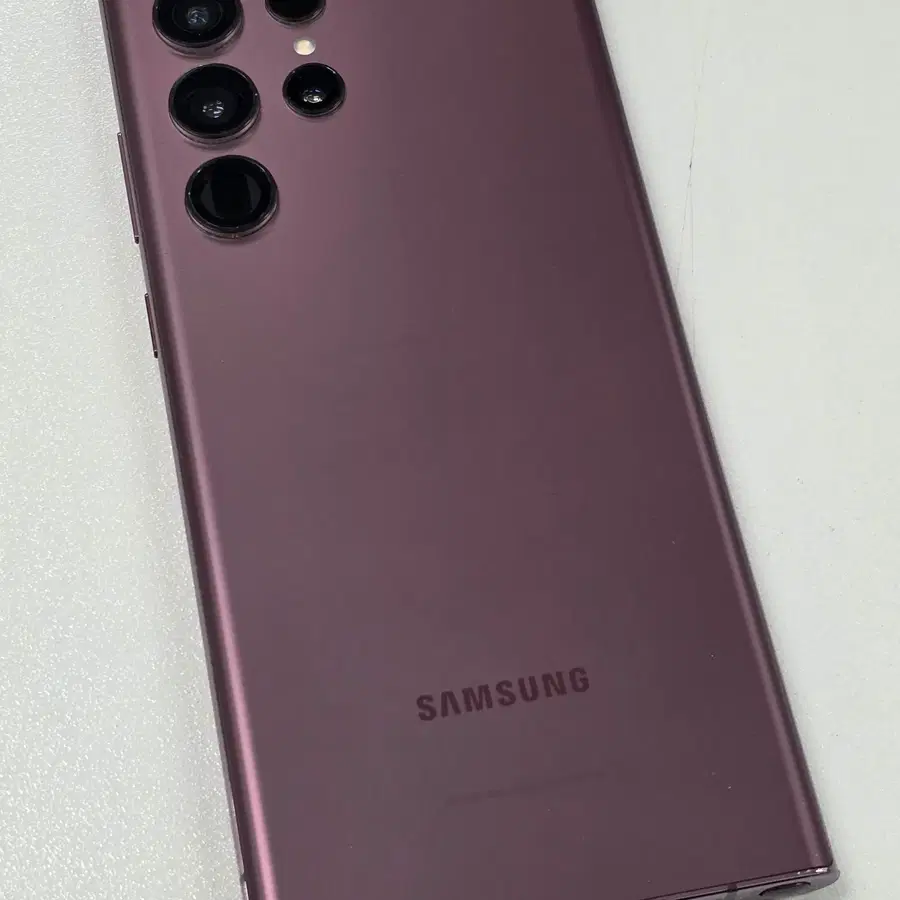 [01435] 갤럭시S22울트라 S908 256GB 버건디 정상해지 공기