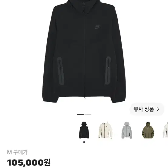 나이키 NSW 테크 플리스 윈드러너 M