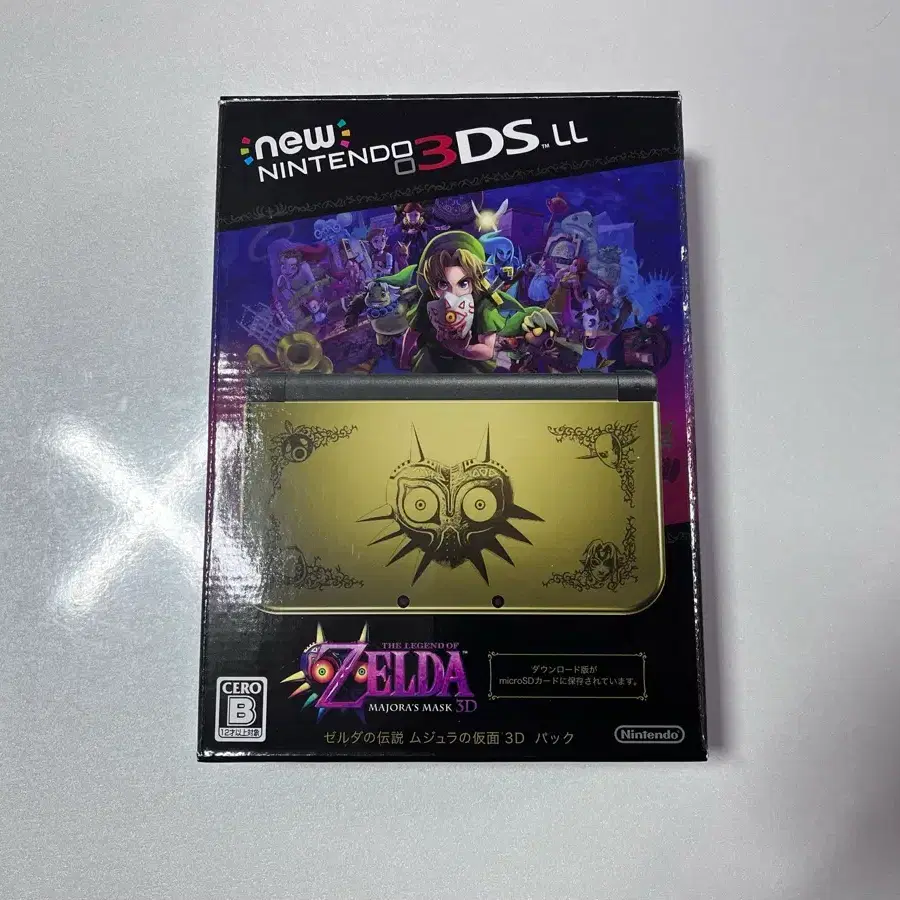 뉴 닌텐도 3DS LL 젤다의 전설 무쥬라의 가면 3D 에디션