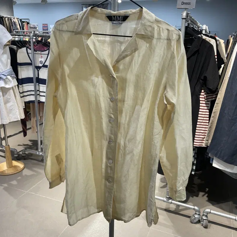 MM BY MAX MARA 막스마라 실크 셔츠 여성 M