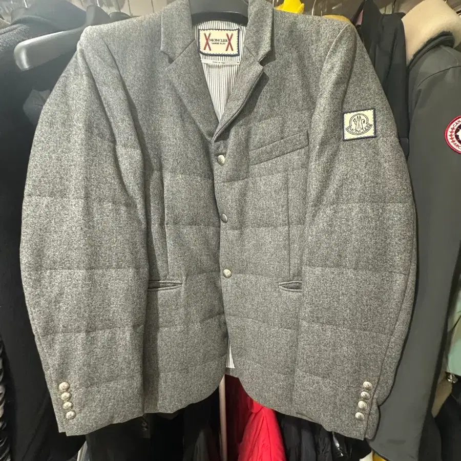 Moncler 패딩 블레이저 (감마블루)