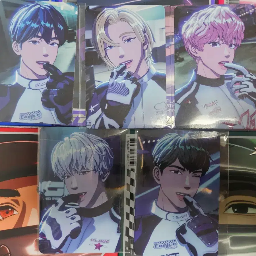 일괄)블샵 플레이브 하이퍼드라이브 f1-st date 미공포 5종