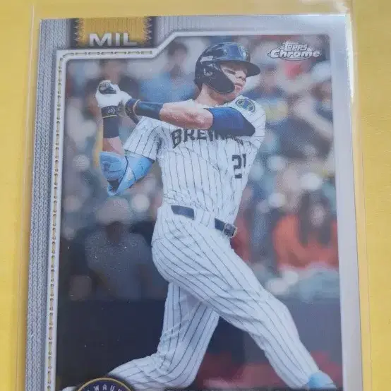 MLB 2026 밀워키 옐리치 크롬카드