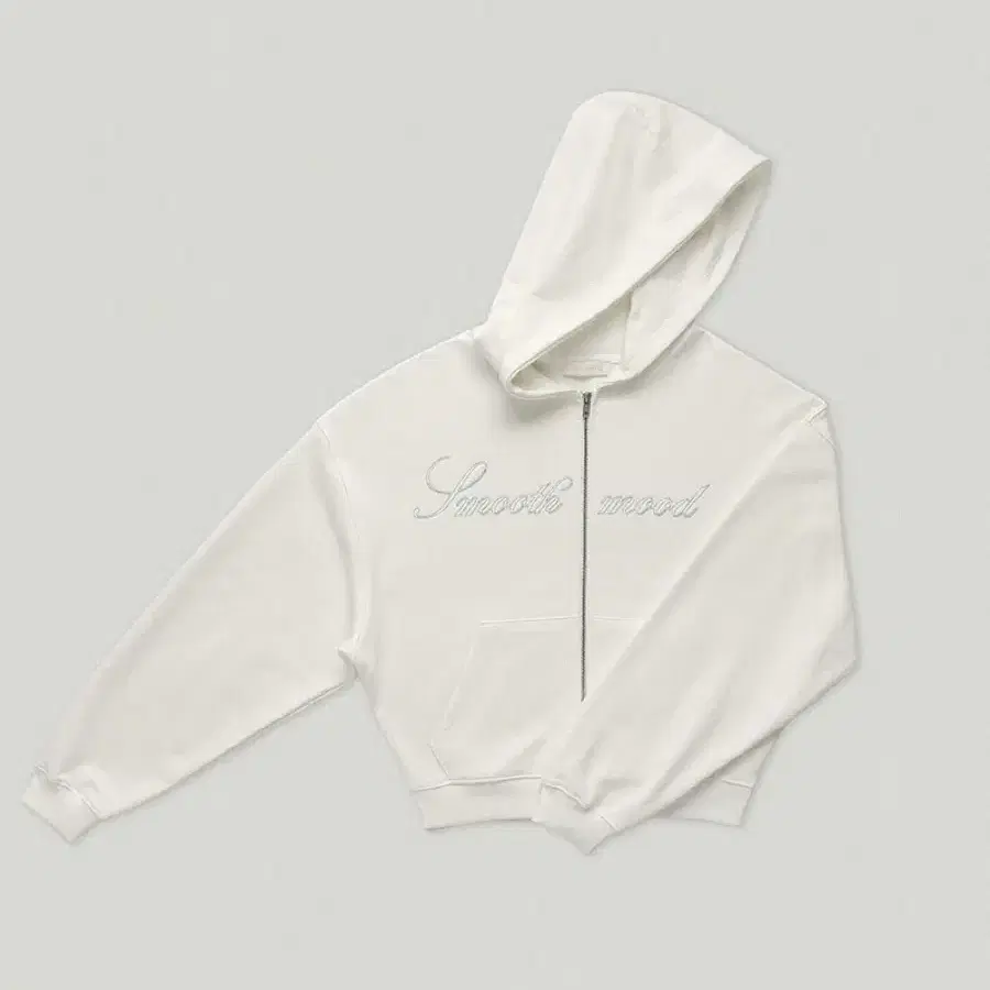 스무드무드 후드집업 아이보리 Drew Hooded Zip Up