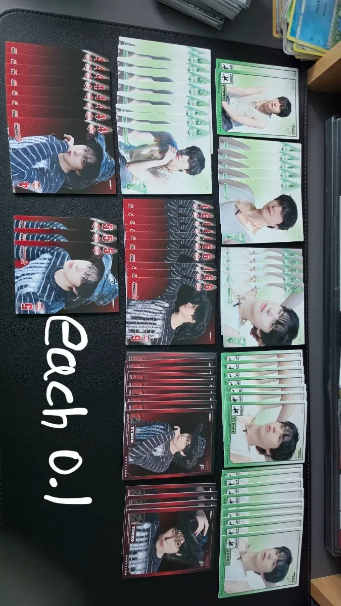 Tereca Ateez Yunho regular, B+ photocard