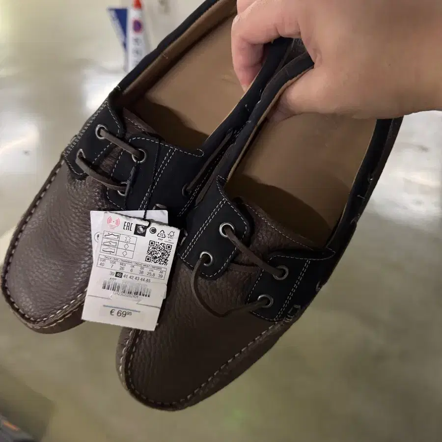 <미착용 새상품> ZARA 자라 로퍼 슈즈(토즈 스타일), 260