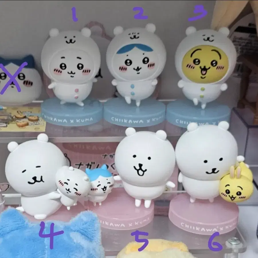 치이카와X농담곰 피규어 풀박스 판매합니다.