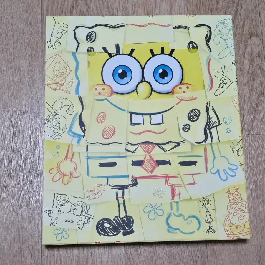 스폰지밥 아트북 the spongebob squarepants experience