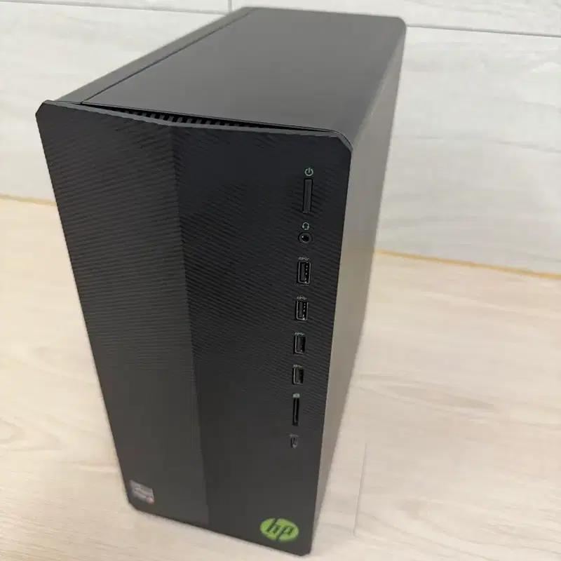 HP 파빌리온 게이밍 데스크탑 PC 본체(라이젠5 5500GT + 라데온 RX570)