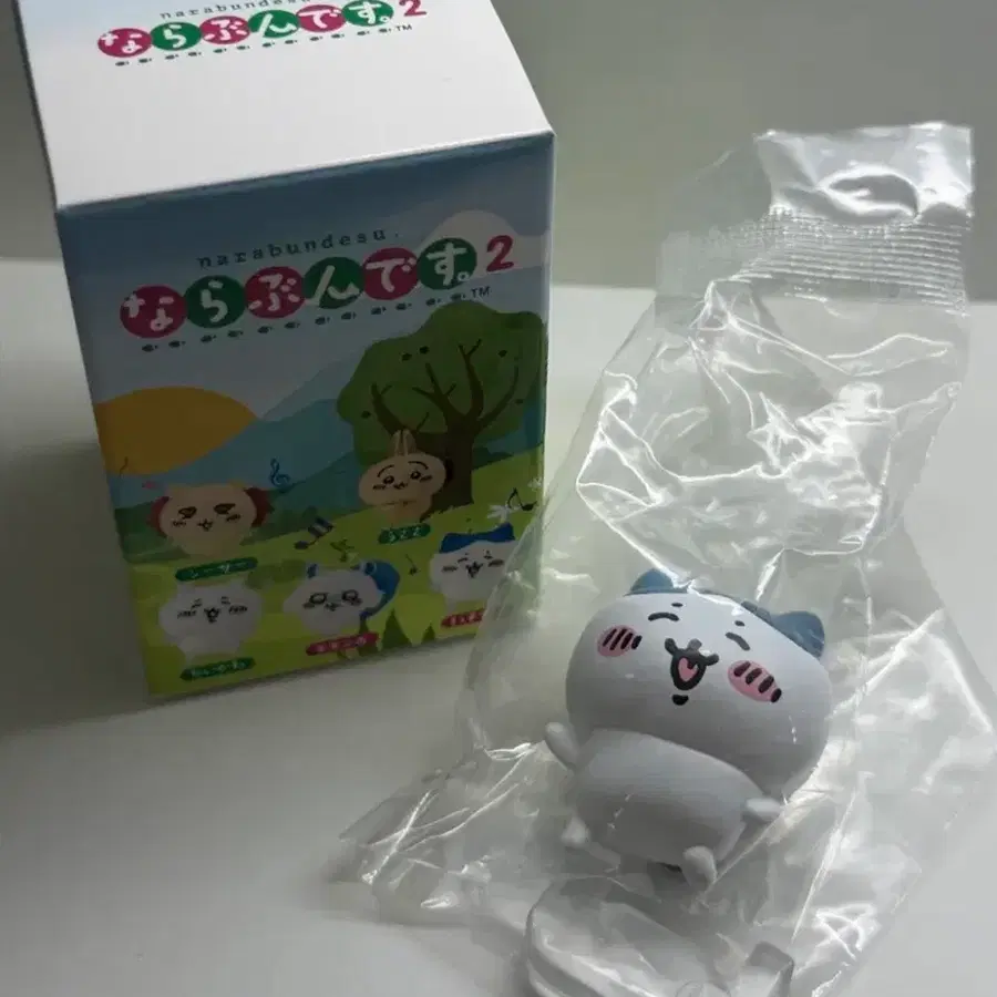먼작귀 하치와레 피규어