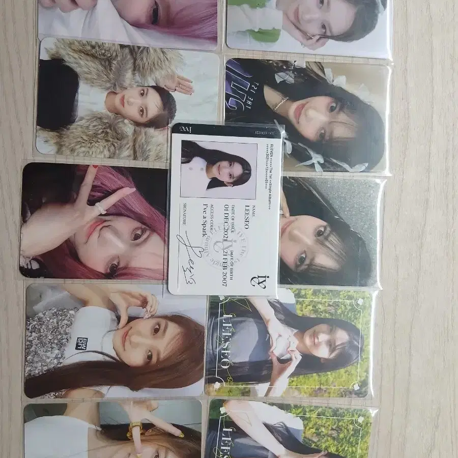 아이브 이서 포토카드