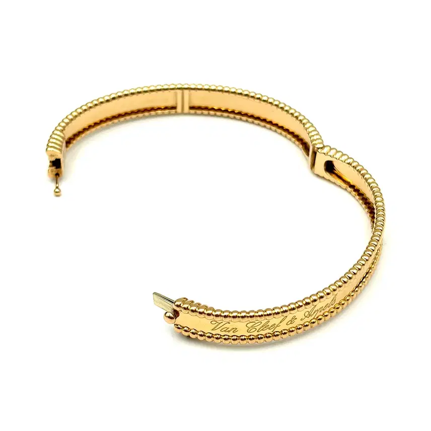 반클리프앤아펠 반클리프아펠 Van Cleef&Arpels VCARP3K400 18K 로즈골드 뻬를리 시그니처 스몰 브레이슬릿 사진 6