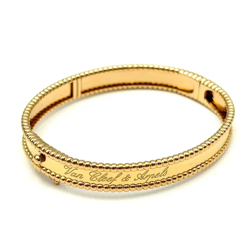 반클리프앤아펠 반클리프아펠 Van Cleef&Arpels VCARP3K400 18K 로즈골드 뻬를리 시그니처 스몰 브레이슬릿 사진 4