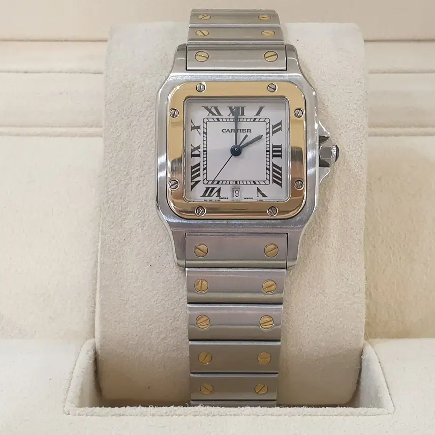 까르띠에 산토스 드 갈베 콤비 LM 29MM W20011C4 사진 1