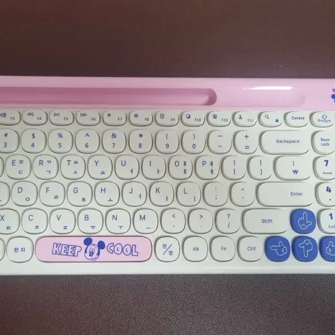 로이체 미키마우스 무선 블루투스 키보드