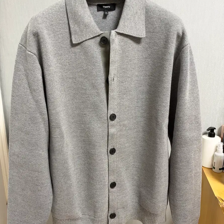 띠어리 카메론 가디건 그레이 M