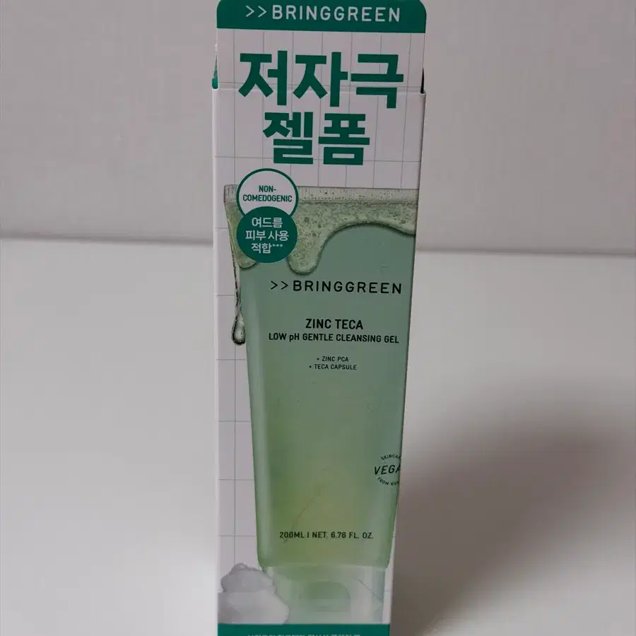 브링그린 징크테카 약산성 클렌징 젤