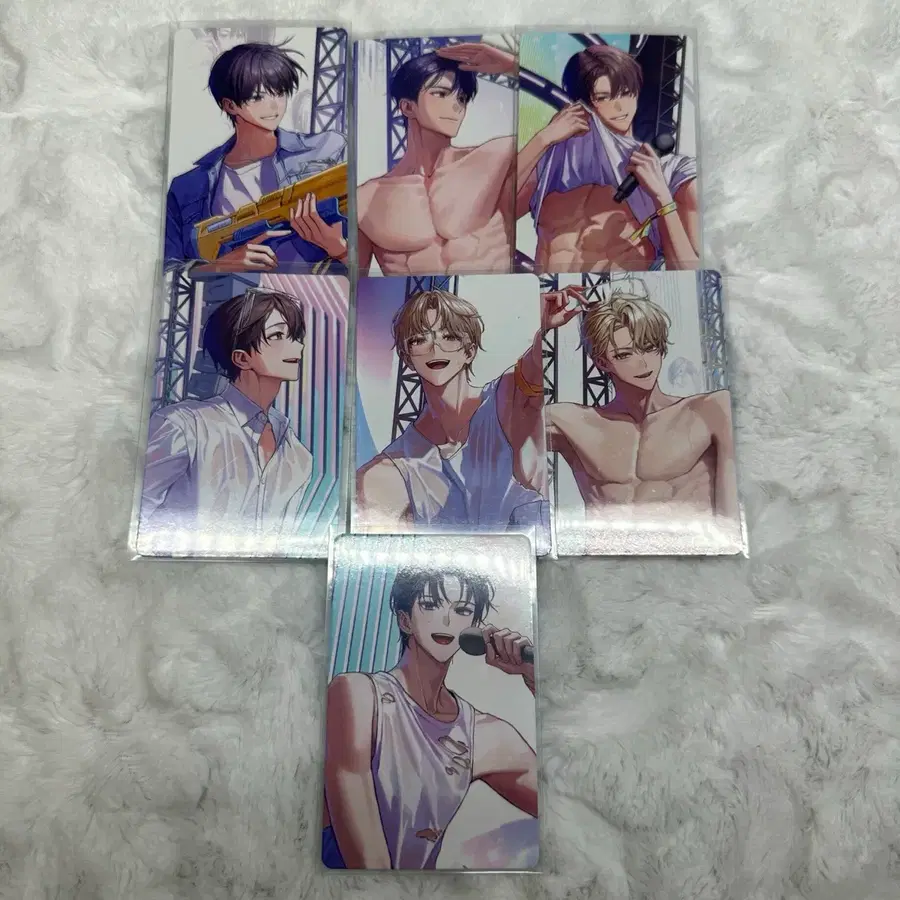 데못죽 단행본 4부 테스타 워터밤 포카