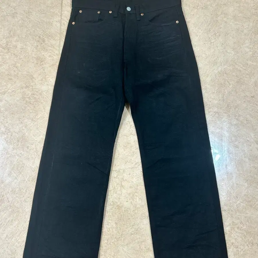 RRL 블랙 온 블랙 빈티지 파이브 포켓 31x30