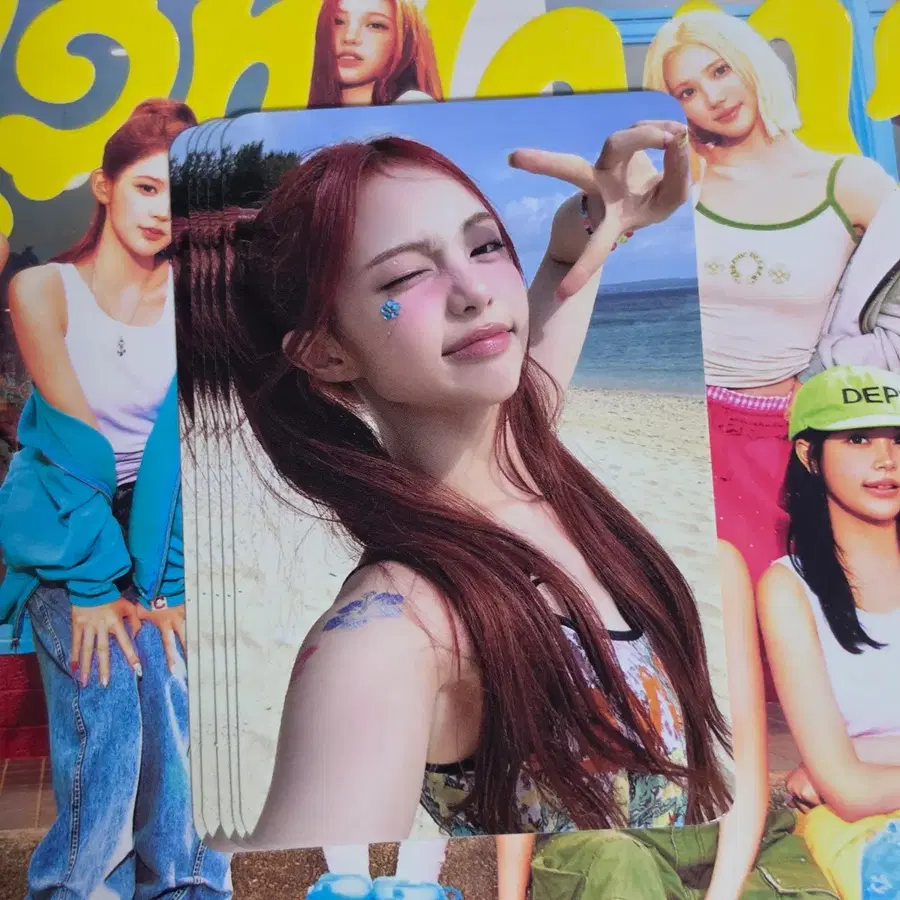 하츠투하츠 하투하 레몬탱 앨범 이안 포토카드 포카