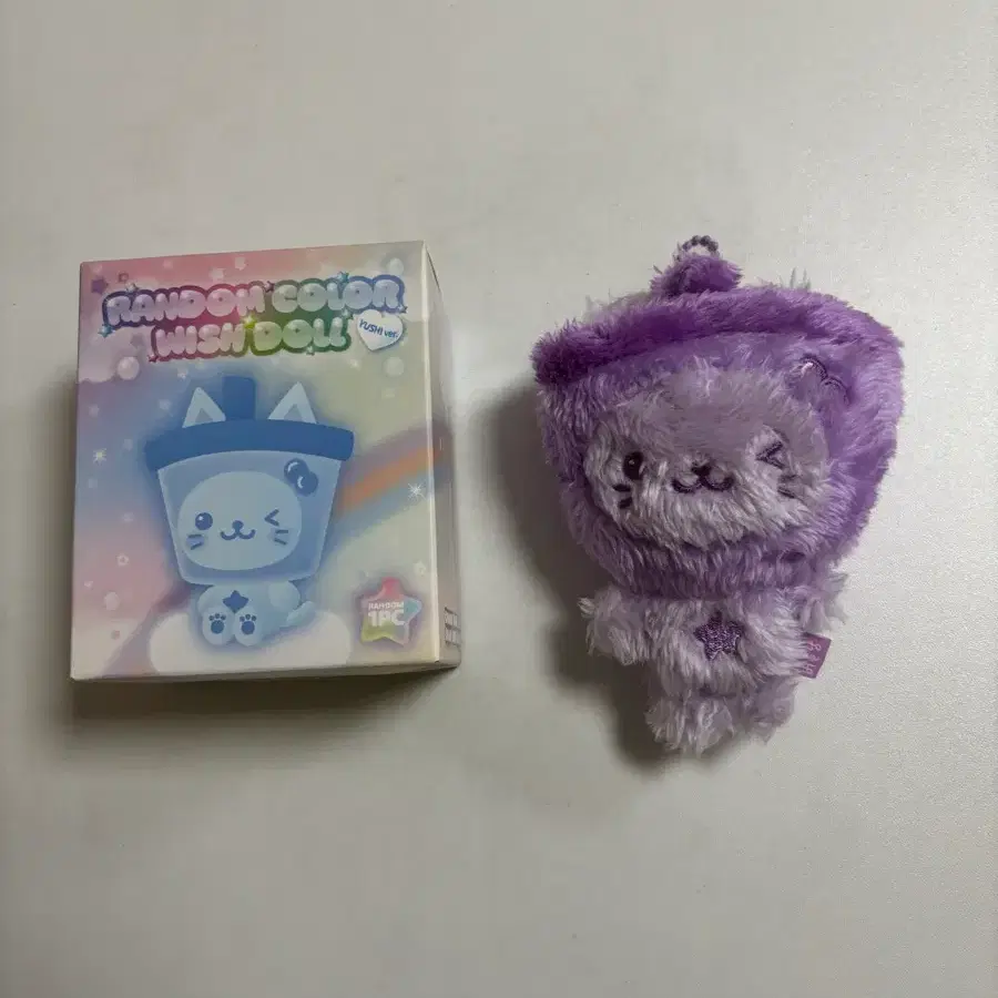 컬러위시돌 보라 버블냥
