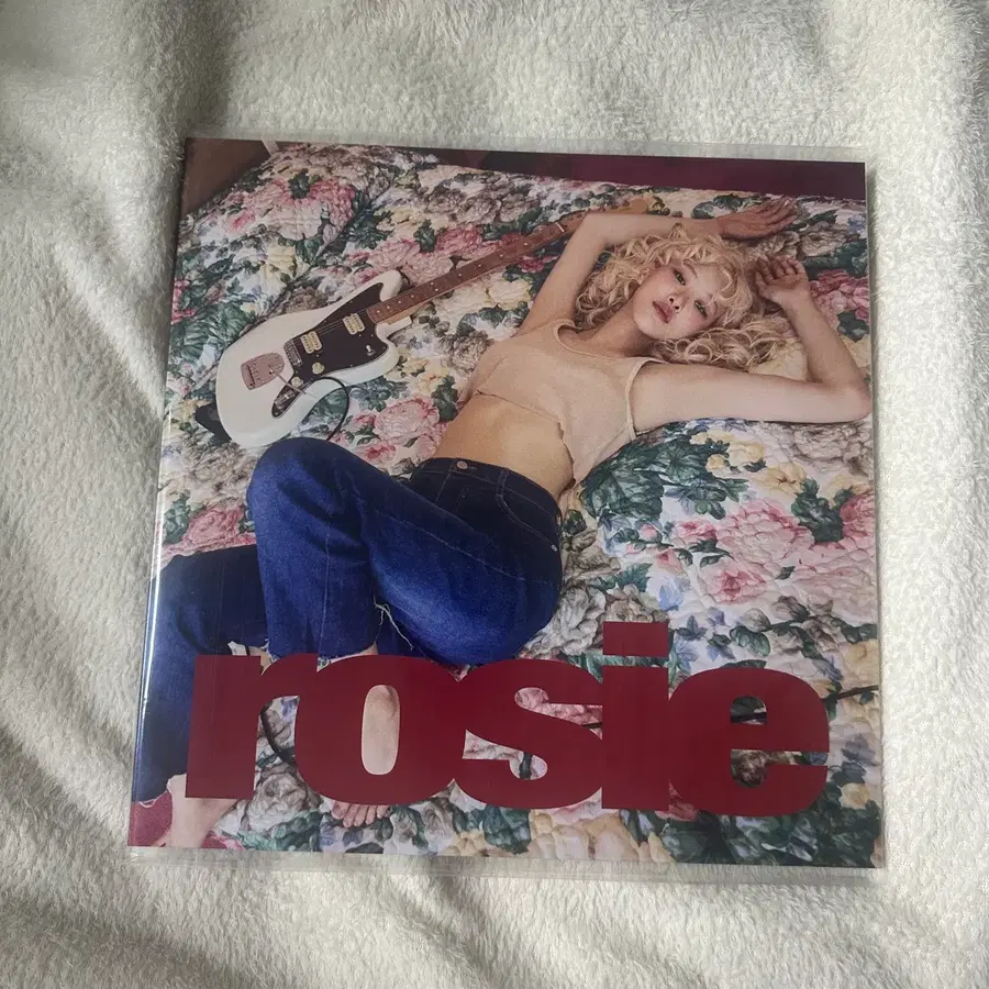 블랙핑크 로제 바이닐 rosie vinyl vanpirehollie blue ver. 양도