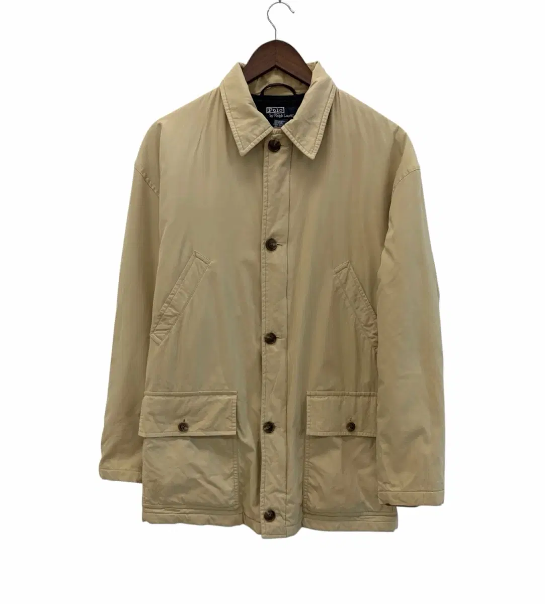 90s Polo Ralph Lauren Classic Jacket Beige (S/Actual size 100~105)