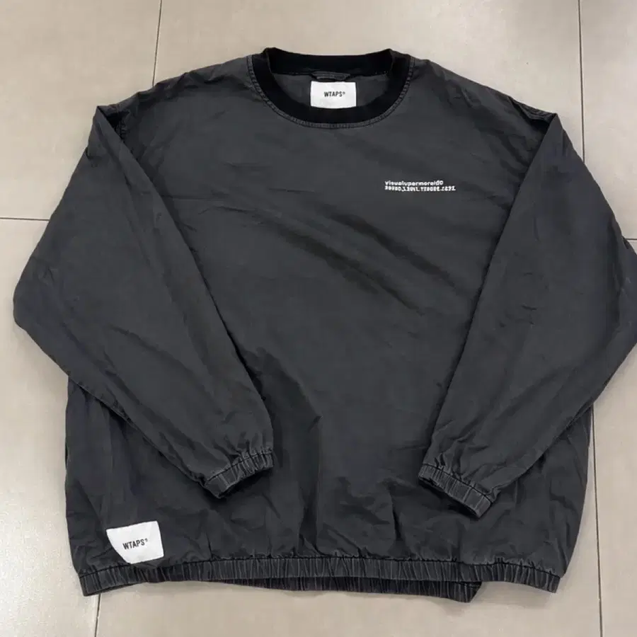 WTAPS EX36 SMOCK Jacket Cotton Satin Black / Made in Japan