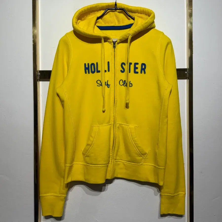 HOLLISTER] 홀리스터 서프 클럽 기모 후드 집업 (M)