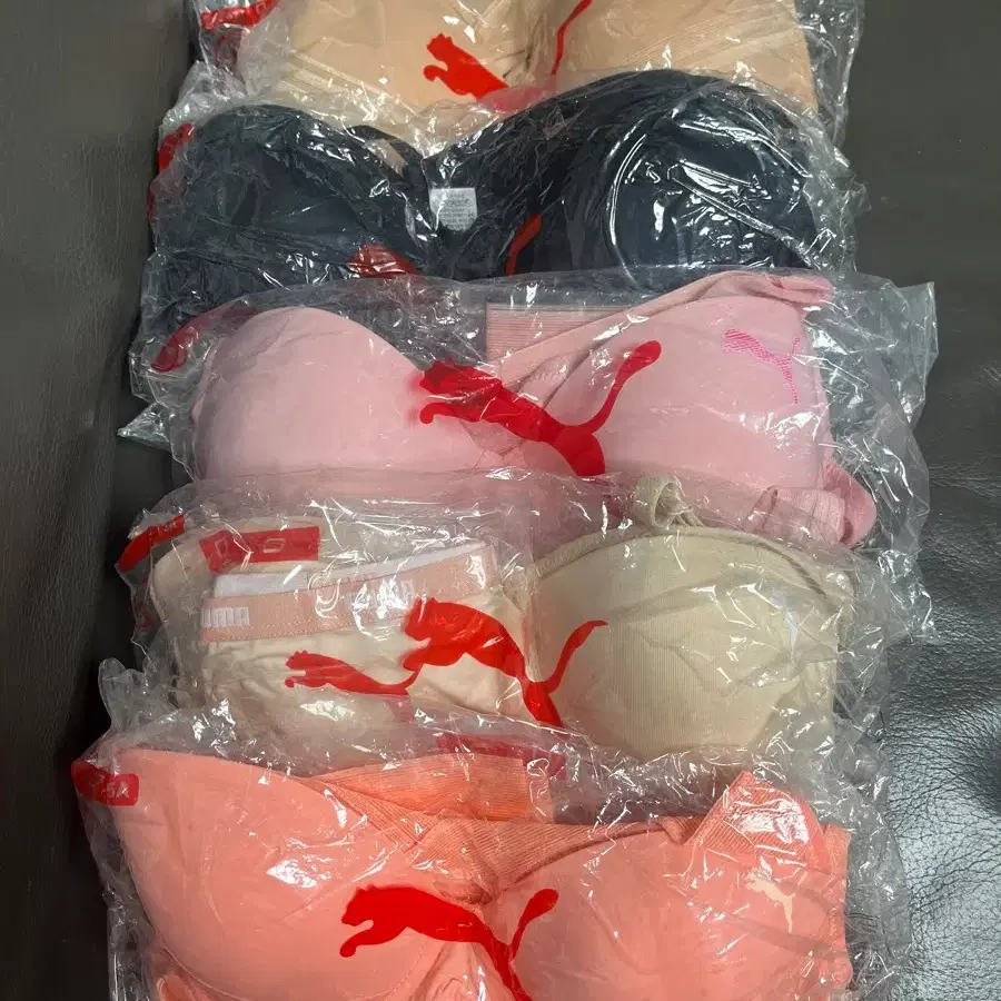 푸마 브라 세트 5종