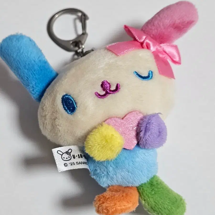 산리오 레트로 우사하나라 인형 키링