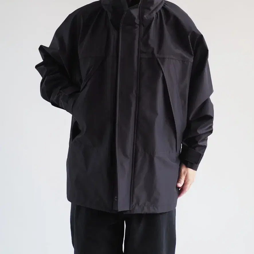 코모리 COMOLI 23FW 3 레이어 코튼실크 파카