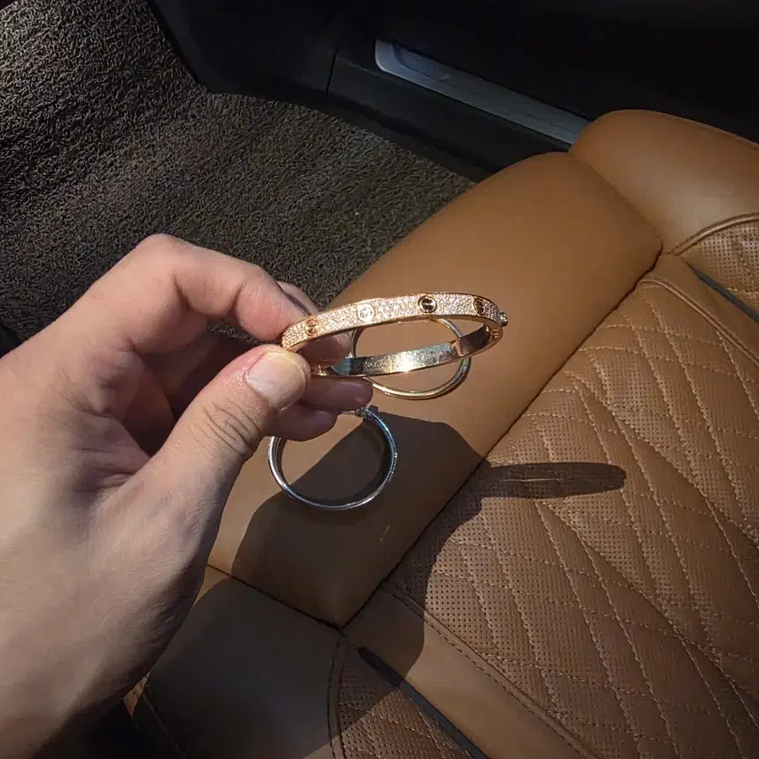까르띠에 풀파베 18k,천연다이아몬드, 24k 대나무 금목걸이 팔아요.. 최저가판매 사진 7