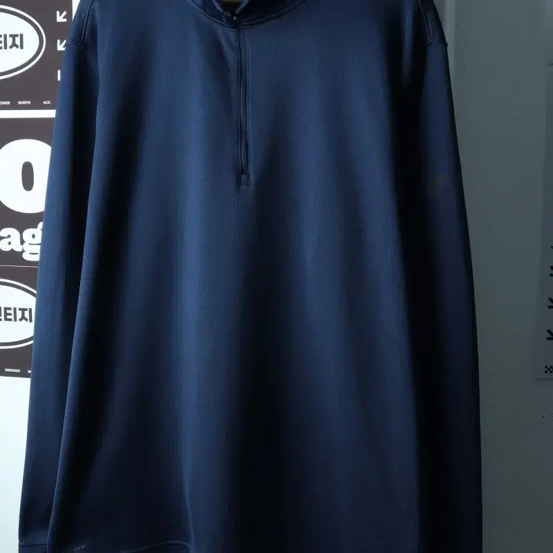 (2XL-4XL) 나이키 긴팔티셔츠 USA 빅사이즈 반집업-H41642