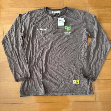 새상품 한정 콜라보! 아스레타 x 런드리 긴팔 티셔츠 L/별주 롱T ATHLETA